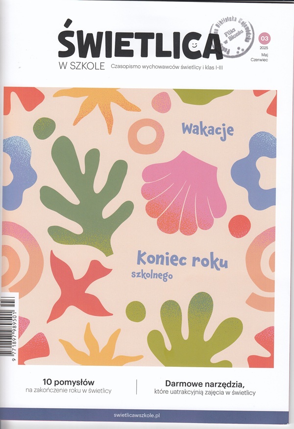 Okładka dwumiesięcznika Świetlica w Szkole nr 3/2025