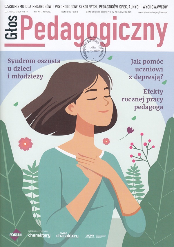 Okładka czasopisma Głos Pedagogiczny nr 157