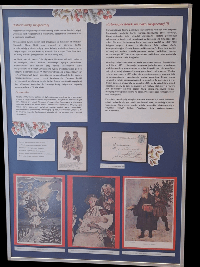 Wystawa „Boże Narodzenie na dawnej i nowej pocztówce”