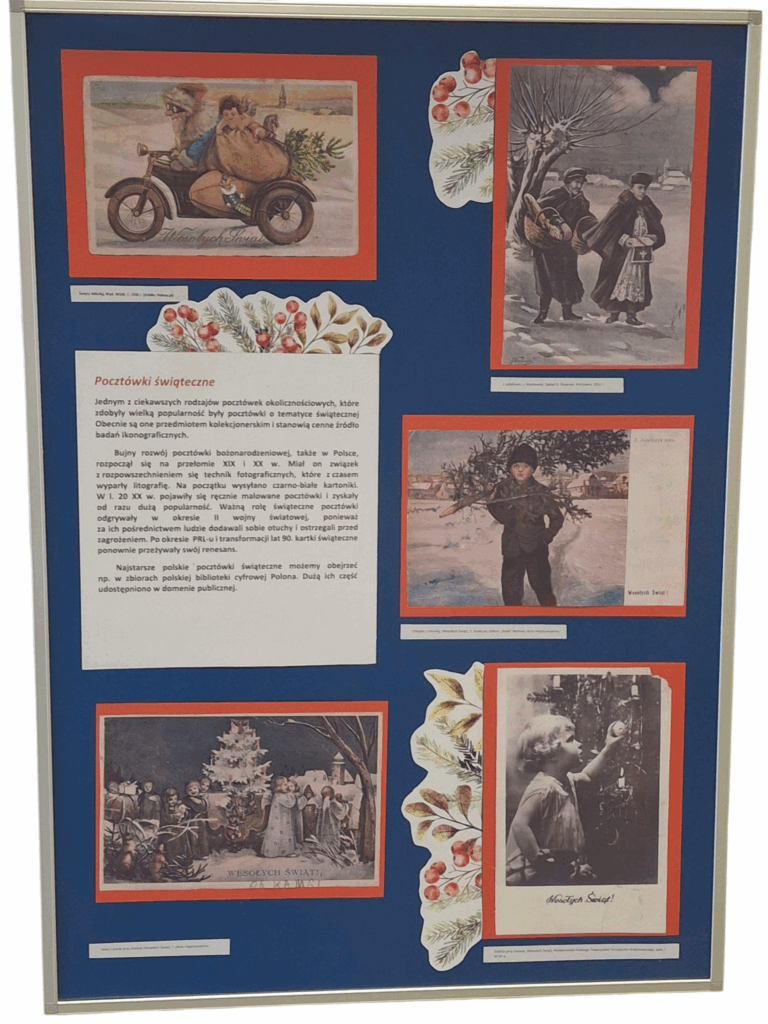 Wystawa „Boże Narodzenie na dawnej i nowej pocztówce”