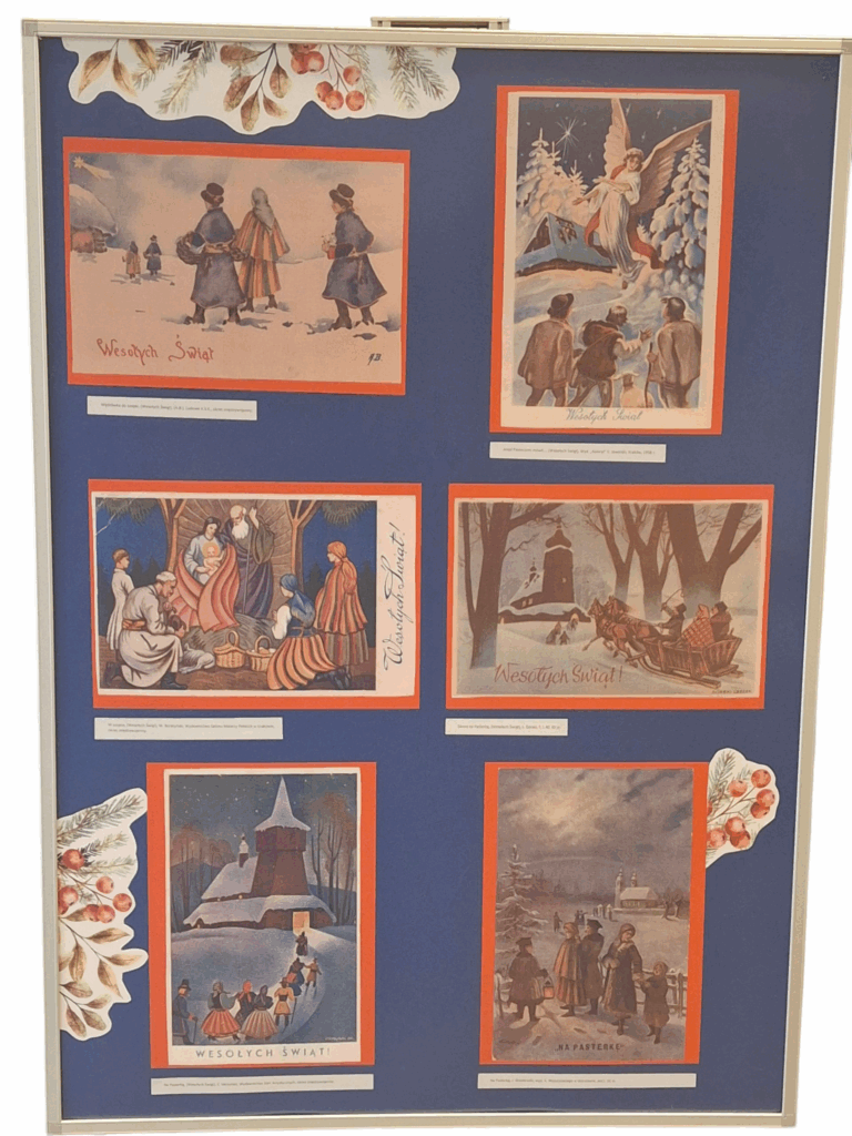 Wystawa „Boże Narodzenie na dawnej i nowej pocztówce”