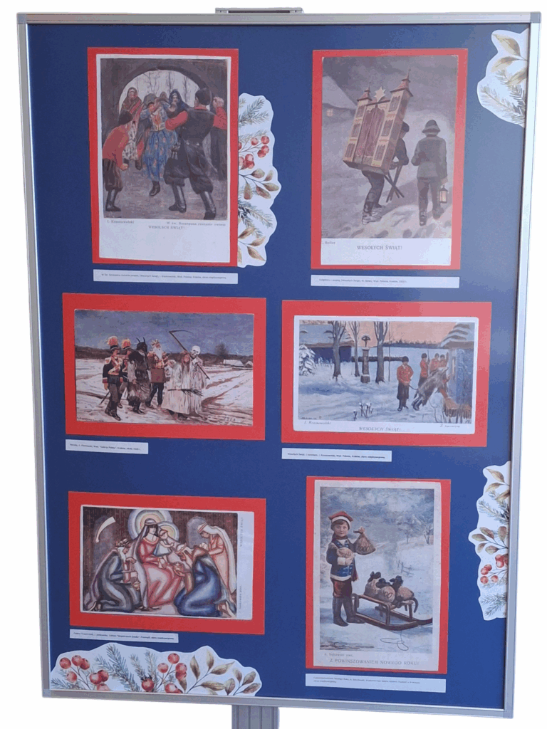 Wystawa „Boże Narodzenie na dawnej i nowej pocztówce”