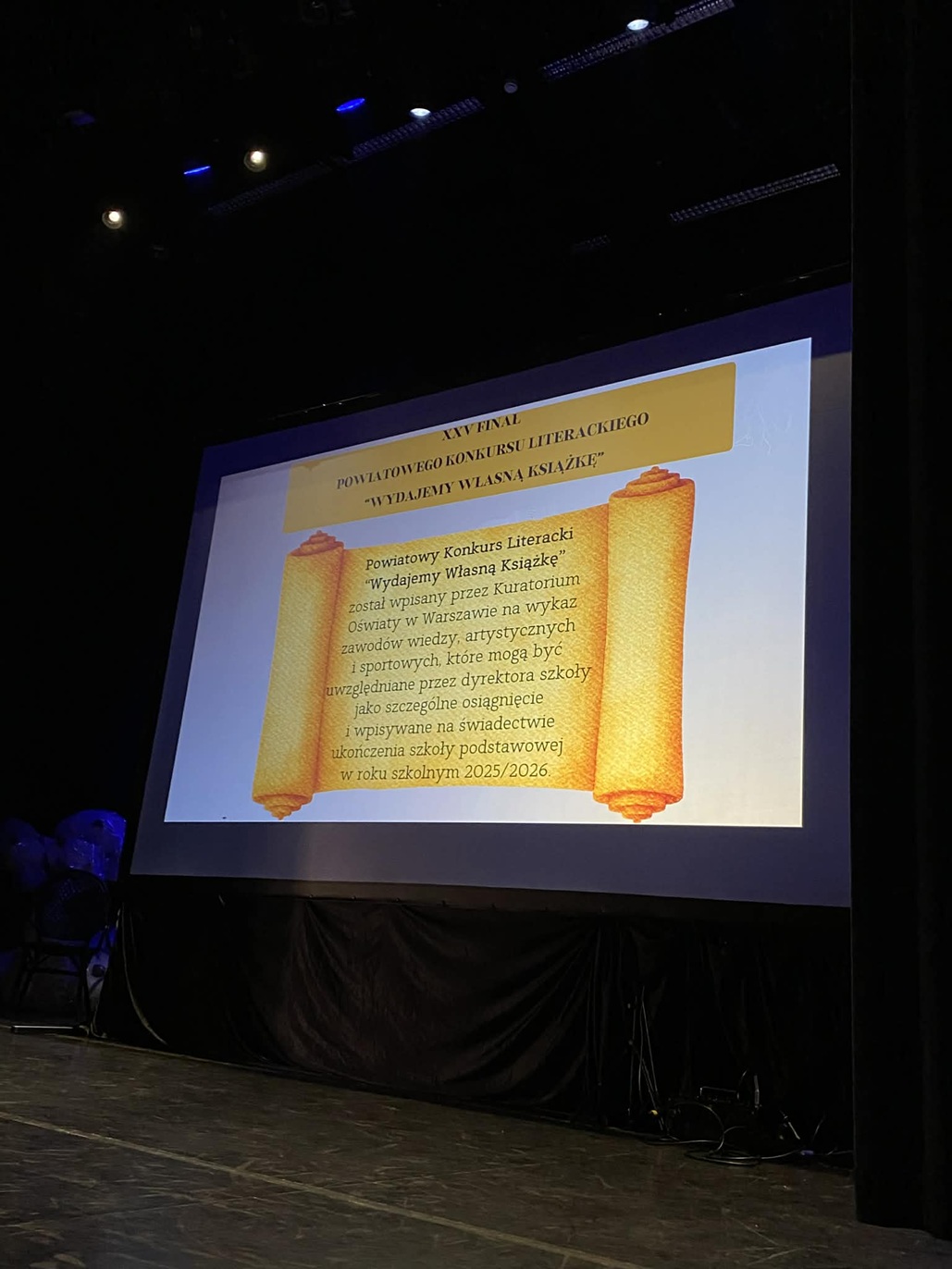 Informacja o wpisaniu konkursu WWK na listę kuratoryjną