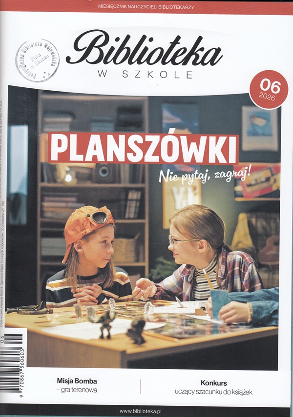 Okładka miesięcznika Biblioteka w Szkole
