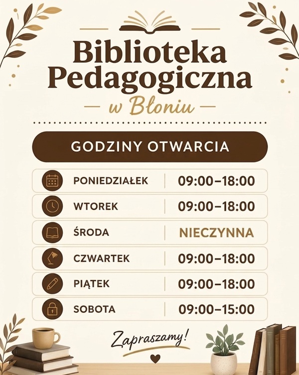 Godziny otwarcia